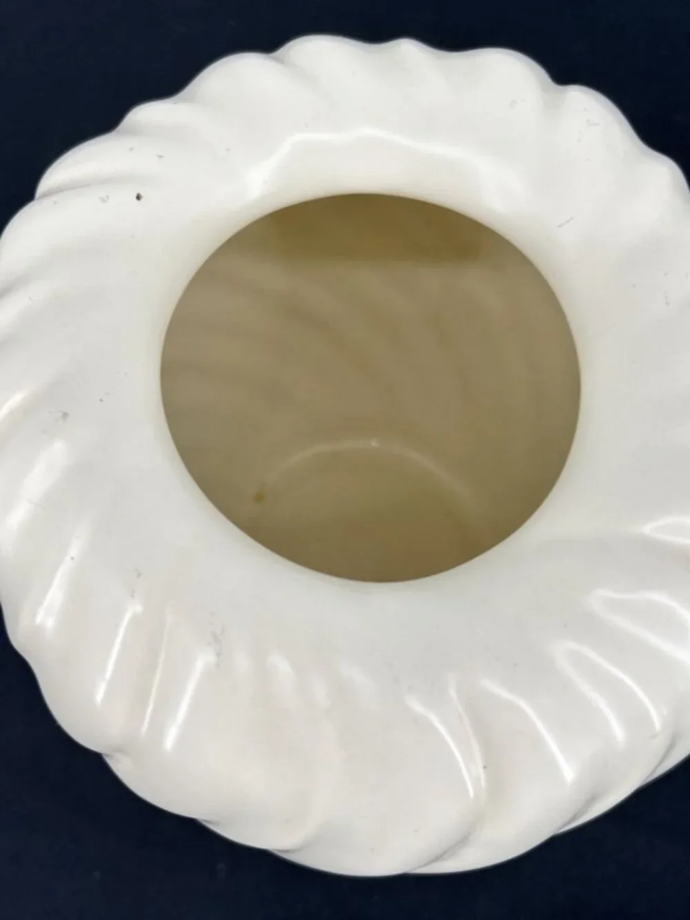 Gladding McBean Vase Franciscan Ware Cream Coronado Art 5.5